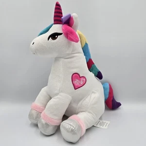 Nickelodeon JoJo Siwa Unicorn Plush White Rainbow 12" Stuffed Animal Toy - Gift - Picture 1 of 6