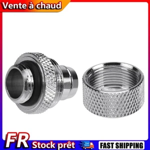 Filetage externe G1/4 pour tube souple 9,5 x 12,7 mm, refroidissement par eau po - Afbeelding 1 van 7