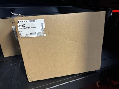 Pentair IntelliChem 522472 Acid Tank w/ Mounted Pump | Automated Pool Chem Mgmt - Image 1 of 4