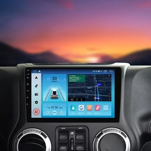 Car Stereo for 2007-2018 Jeep Wrangler JK Radio Upgrade with Carplay & Androi... - Picture 1 of 9