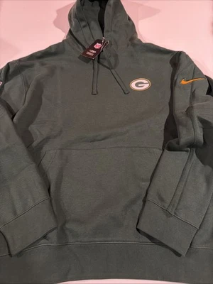 Sudadera con capucha de algodón Nike NFL Green Bay Packers Team Issue DZ6978 talla XXL entrenamiento para hombre” Foto 1 de 4