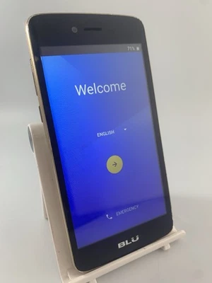 BLU Diamond M Gold Unlocked DualSIM 8GB 5.0" 5MP Android Touchscreen Smartphone - Image 1 of 4