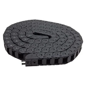 Hanshin HSP0180-1BN Energiekette 15 x 14 mm innen, 18 mm Biegeradius, 5 Fuß lang - Bild 1 von 4