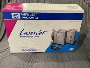Factory Sealed NEW HP 09A OEM Black Toner Cartridge C3909A Laser Toner Open Box  - Picture 1 of 5