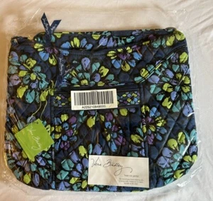 VERA BRADLEY NWT Indigo Pop Crossbody/Shoulder Hobo Bag/Purse Retired Pattern - Picture 1 of 14