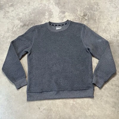 Sudadera Lucky Brand para mujer grande gris sin cizalla polar imitación piel acogedora pulóver Foto 1 de 4