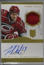 2013-14 Panini Dominion Gold /50 Jared Staal #176 RPA Rookie Patch Auto RC