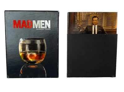 Mad Men: Season Three (DVD, 2009) Drama, Jon Hamm, Christina Hendricks, Box Set - Image 1 of 4