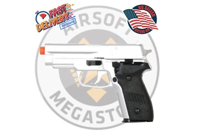 HA-109S HFC Premium S226 Spring Pistol Airsoft Gun Replica 250 FPS Silver USship - Image 1 of 4