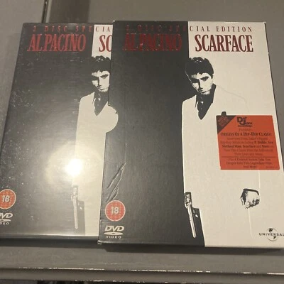 (17) Scarface (DVD, 2004, 2 Disc-Set) Special Edition, With Slipcover, Region 2 - Image 1 of 4