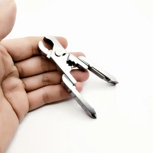 10 in 1 Multitool Zange Messer Schere Säge Taschenmesser Multifunktionswerkzeug - Bild 1 von 9