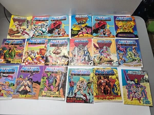 1981-83 MATTEL MASTERS OF THE UNIVERSE HE-MAN MINI COMIC BOOK COLLECTION LOT 18 - Picture 1 of 9