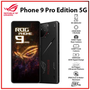 ASUS ROG Phone 9 Pro Edition 5G 24GB+1TB Dual SIM Unlocked Android Cell Phone - Afbeelding 1 van 6