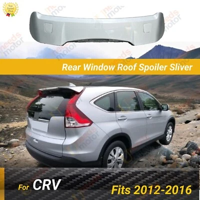 Alerón de techo trasero plateado pintado estilo OE para Honda CRV CR-V 2012-2016 Foto 1 de 4