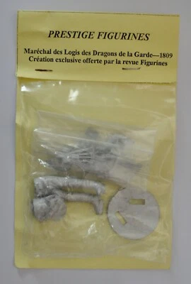 Prestige création métal Maréchal des logis des Dragons de la garde 1809 1/32 - Photo 1/2