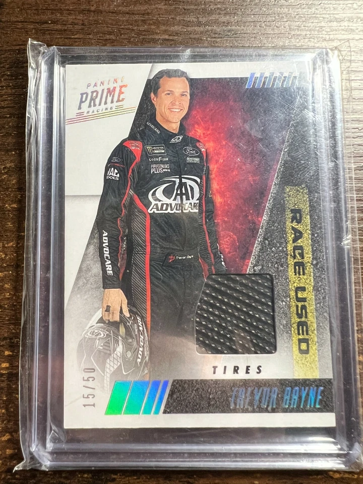 A118,856 - 2019 Panini Prime Race Used Tires #36 Trevor Bayne/50 - Image 1 of 1