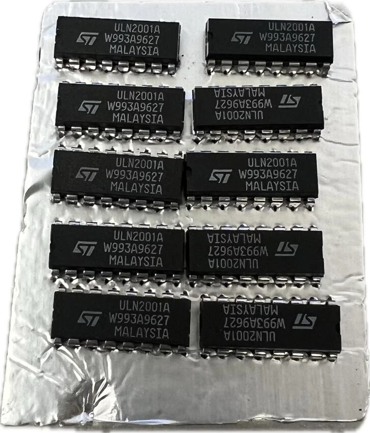 10x ULN2001A Leitungstreiber 7-fach mit Darlington DIP16 - Bild 1 von 1