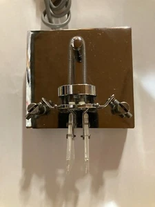 Morse Code Paddle Key Chrome. (Used, Untested) - Picture 1 of 6