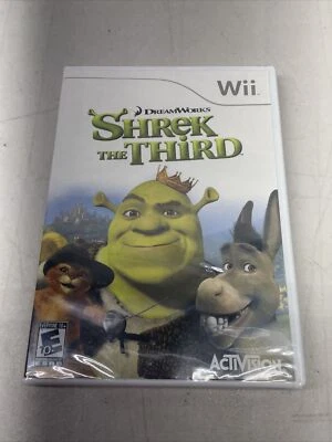 DreamWorks Shrek The Third Nintendo Wii Game With Manual Complete New - Image 1 of 2