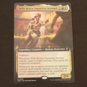 Nelly Borca, Impulsive Accuser Ext Art 318 MTG Cmdr: Karlov Manor MKC CASI NUEVO - Imagen 1 de 2