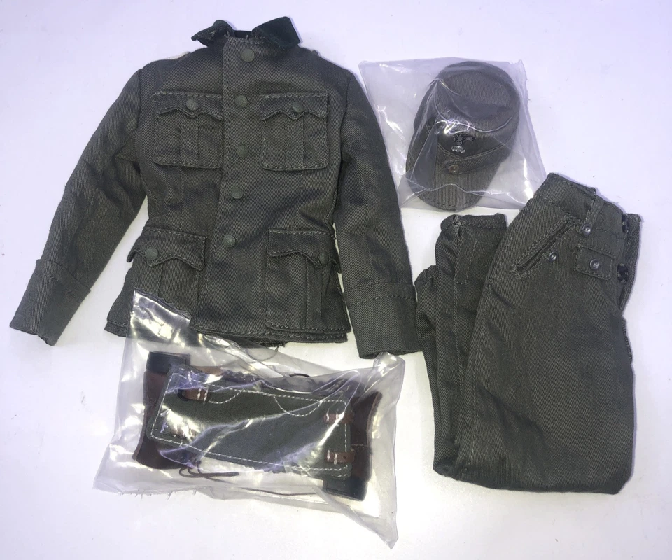 1/6 DID  WWII Herbert Zeller Custom Uniform Set with Hat - Image 1 of 1