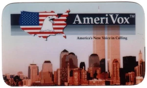 New York City Skyline Twin Towers: New Voice Screaming Eagle B/C 1992 Phone Card - Picture 1 of 1