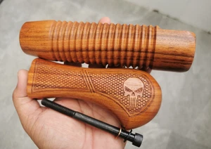 20 Ga. FOREND & STOCK WOOD FURNITURE FOR MOSSBERG 590 SHOCKWAVE PUNISHER - Picture 1 of 20