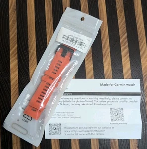 Silikon Gummi Uhrenarmband Armband für Garmin - Bild 1 von 5