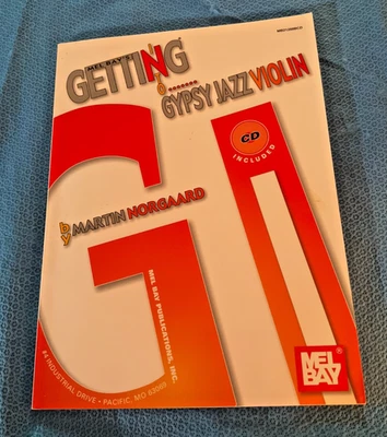 Mel Bay Getting Gypsy Jazz Violin with DVD Music Book Loc OB - Image 1 of 4