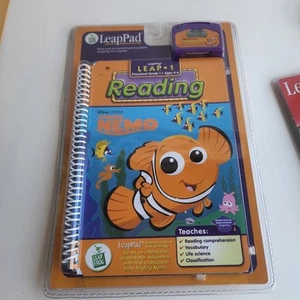 LeapFrog LeapPad Disney Pixar Finding Nemo" interactive book and cartridge set. - Picture 1 of 3