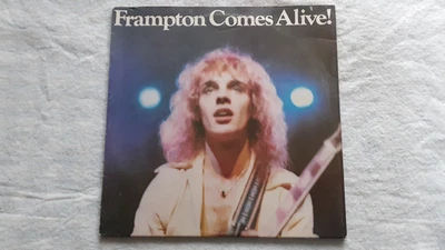 PETER FRAMPTON     "FRAMPTON COMES ALIVE!"     DOUBLE VINYL LP RECORDS - Image 1 of 4