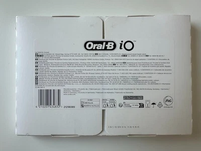 MARKENLOS ~NEU Oral-B iO Ultimative Clean Reinigung Aufsteckbürste - Schwarz, 8er Pack DE~