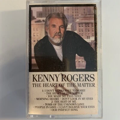 Kenny Rogers Heart of The Matter (Cassette) - Image 1 of 2