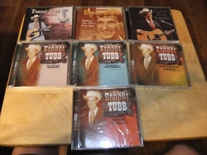 Lot of 8 Classic Country MUSIC CDS ERNEST TUBB GREATEST LATEST HITS NEAR MINT - Picture 1 of 11