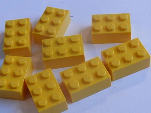 Lego 8 gelbe Steine Set 60062 8037 75874 7636 / 8 yellow bricks - Bild 1 von 1