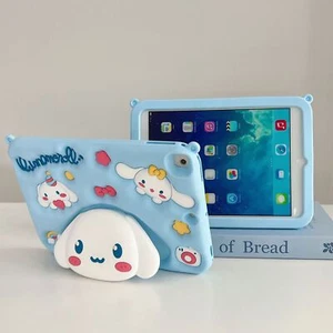Cute Blue Puppy Cartoon Anti-drop for iPadPro11 Air11 inch mini6/7iPad9 Case - Picture 1 of 16
