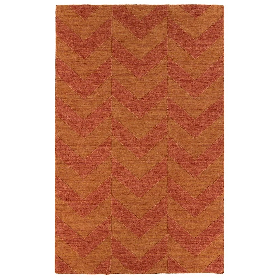 Kaleen Rugs Imprints Modern Area Rug, Paprika, 8'x11' - IPM05-53-811 - Image 1 of 1