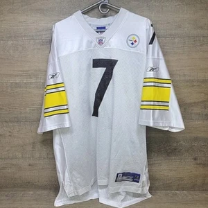 Pittsburgh Steelers Ben Roethlisberger Jersey Size XXL White Reebok 2XL - Picture 1 of 13