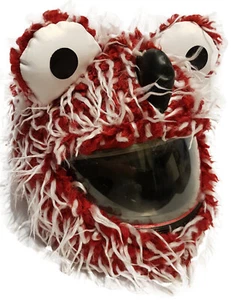 FUNNY HELMET COVER HELMÜBERZUG MOTORRADHELM LUSTIGE UND AUFFÄLLIGE HELMABDECKUNG - Bild 1 von 7