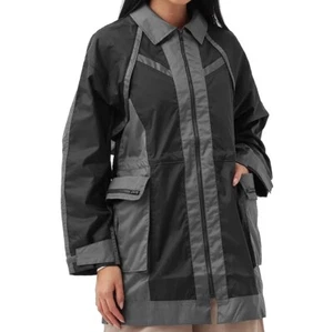 Nike Jordan Women's Color Block Next Utility Capsule Jacket (Medium, Gray/Black) - Picture 1 of 6