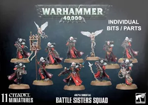 BATTLE SISTERS SQUAD Adeptus Sororitas PARTS - Warhammer 40k Heads Weapons Bits - Picture 1 of 127