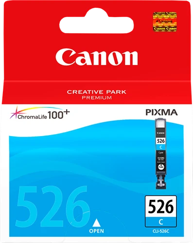 CANON 4541B001 CLI-526C Original Cyan Cartridge For PIXMA MG5150/MG5250 - Image 1 of 1