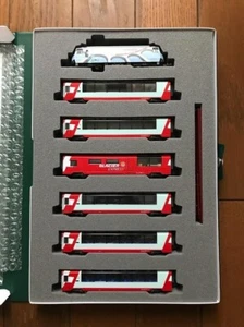 KATO Spur N 1/160 Nr. 10-1219 Glacier Express Unesco Welterbe der RhB OVP #027 - Picture 1 of 5