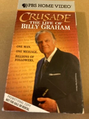 Crusade: The Life Of Billy Graham Promo Screener VHS 1993 Bio Documentary - Image 1 of 3