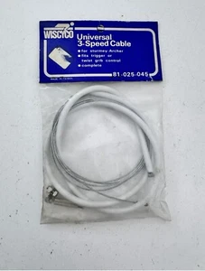 Wiscyco Universal 3 Speed Cable Trigger Twist Grip NOS Fits Sturmey Archer  ML1 - Picture 1 of 10