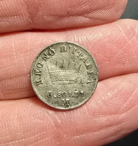 5 Geld Napoleon I. Kaiser und König Silber Mailand Jahr 1811 - Bild 1 von 2