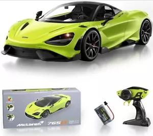 Ferngesteuertes Model Auto McLaren 765LT Lizenziert 1:12 2,4GHz Licht Spiel - Bild 1 von 15
