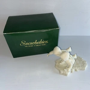 Department 56 Snowbabies "We Make A Great Team" 6843-8 Figurine Retired - Picture 1 of 7