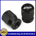 For KAWASAKI Ninja 250 300 400 650 ZX6 /R Wheel Tire Parts Valve Stem Seal Cover