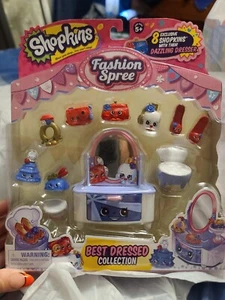 New Shopkins Fashion Spree BEST DRESSED Collection Dresser Deluxe Theme Pack - Picture 1 of 1